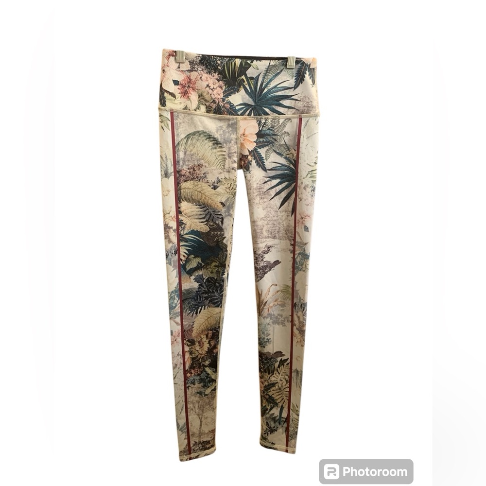 Noli yoga Milano tropical print leggings